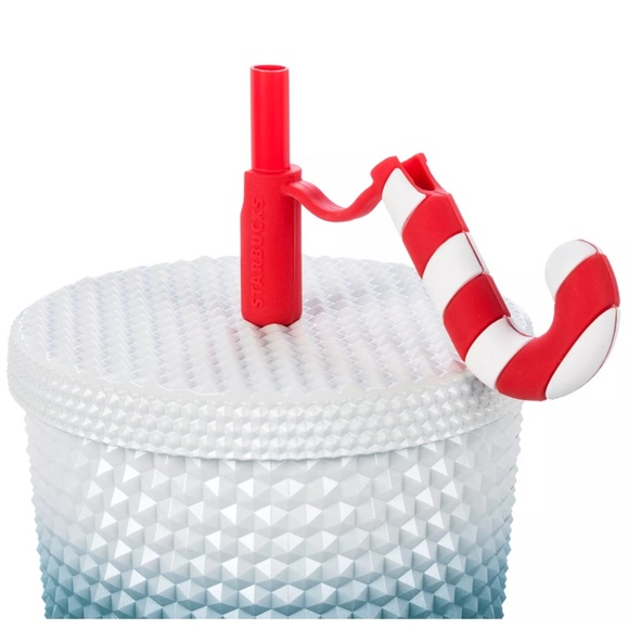 Disney World 2023 Starbucks Mickey Holiday Christmas Candy Cane Tumbler Cup NEW - Picture 4 of 4